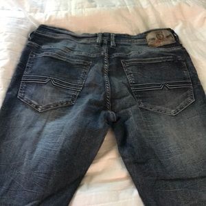 Buffalo David Bitton Jeans - Men’s Blue Slim Stretch Jeans 33 x 32 Buffalo David Bitton Jeans - Men’s Blue Slim Stretch Jeans 33 x 32